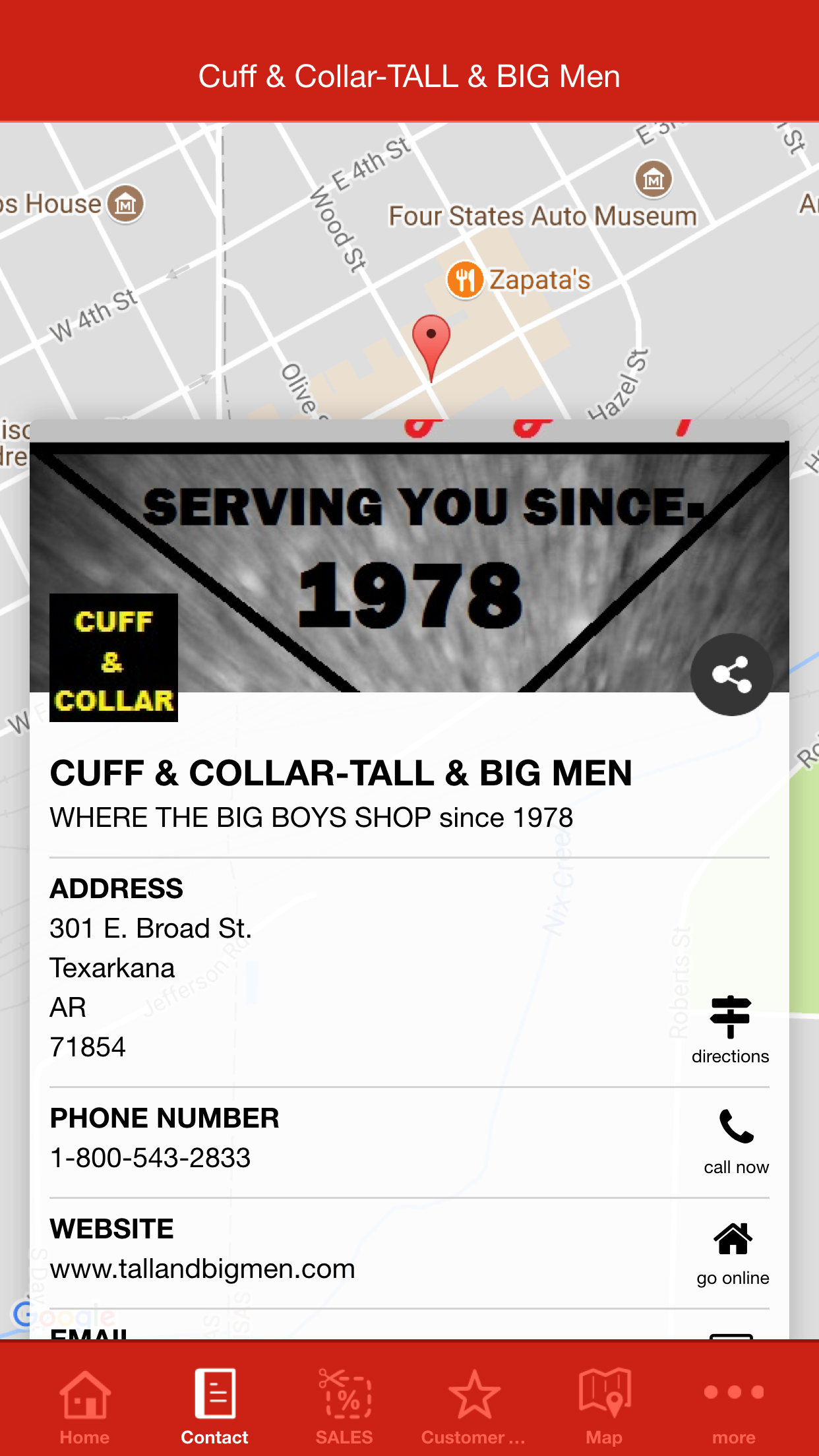 Cuff & Collar-TALL & BIG Men