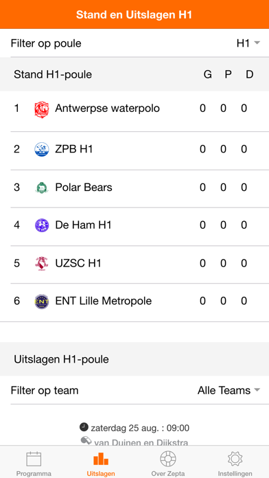 Zepta Waterpolo Toernooi screenshot 4