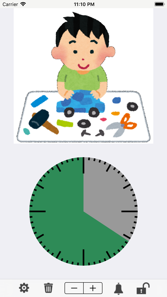 #3. PicTimer for Autism (iOS) Με: Ryuta Yoshitake