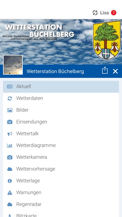 Wetterstation Büchelberg