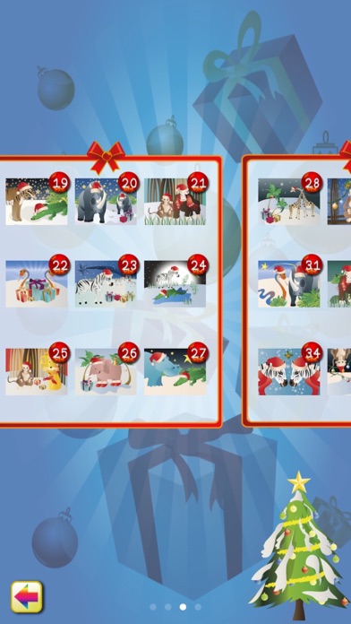 Screenshot #3 pour Puzzles de Noël: La jungle