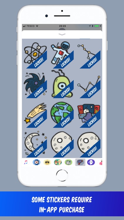 Space Stickers - for iMessage