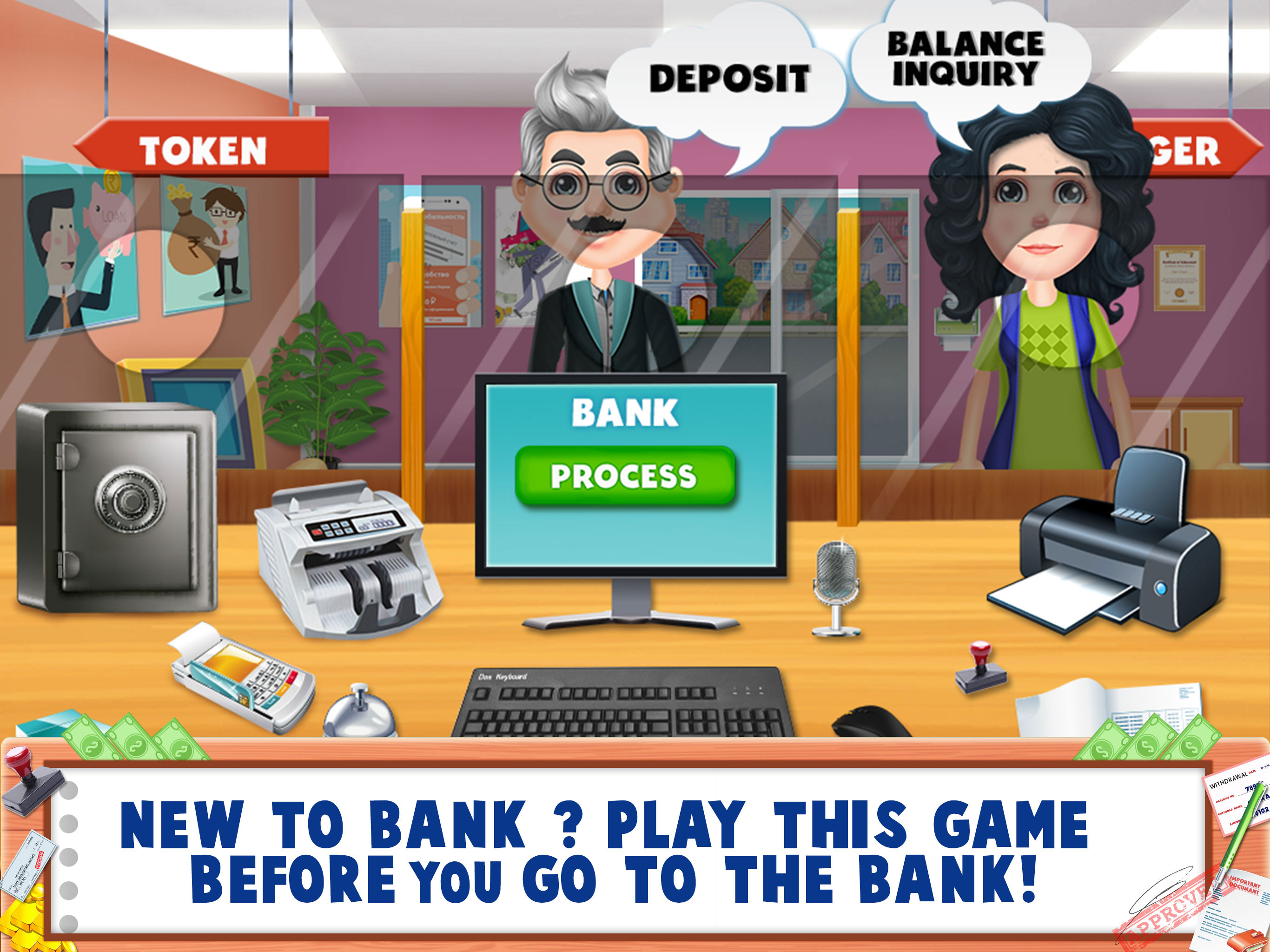 Virtual Bank Manager Simulator