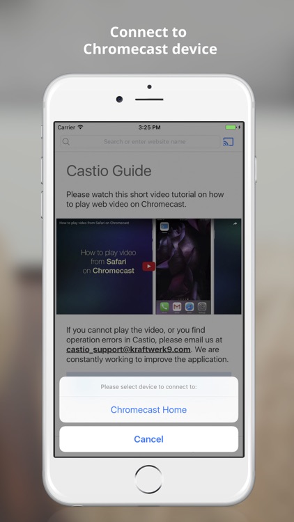 Castio for Chromecast - Google Cast App