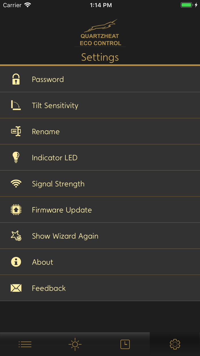Quartzheat Eco Control