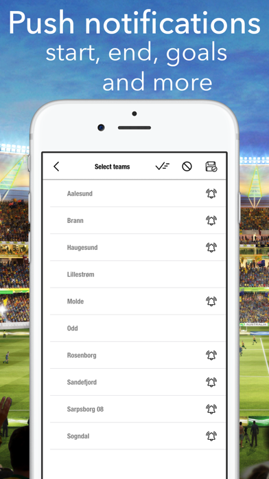 Football - Eliteserien Norway iPhone screenshot 4 - Sports app