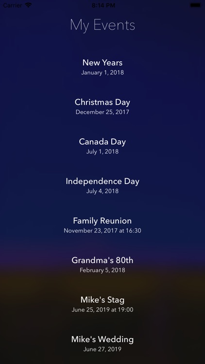 Countdown Now