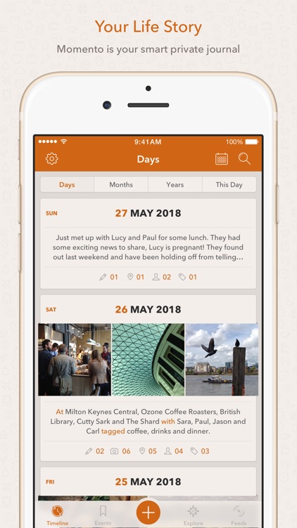 Momento - Diary / Journal screenshot-0