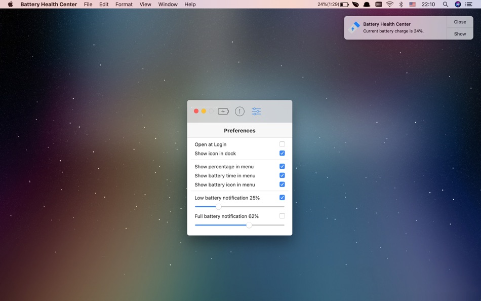 #3. Battery Health Center (macOS) Podle: xin jin
