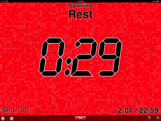 UltraTimer iPad screenshot 5 - Health & Fitness app