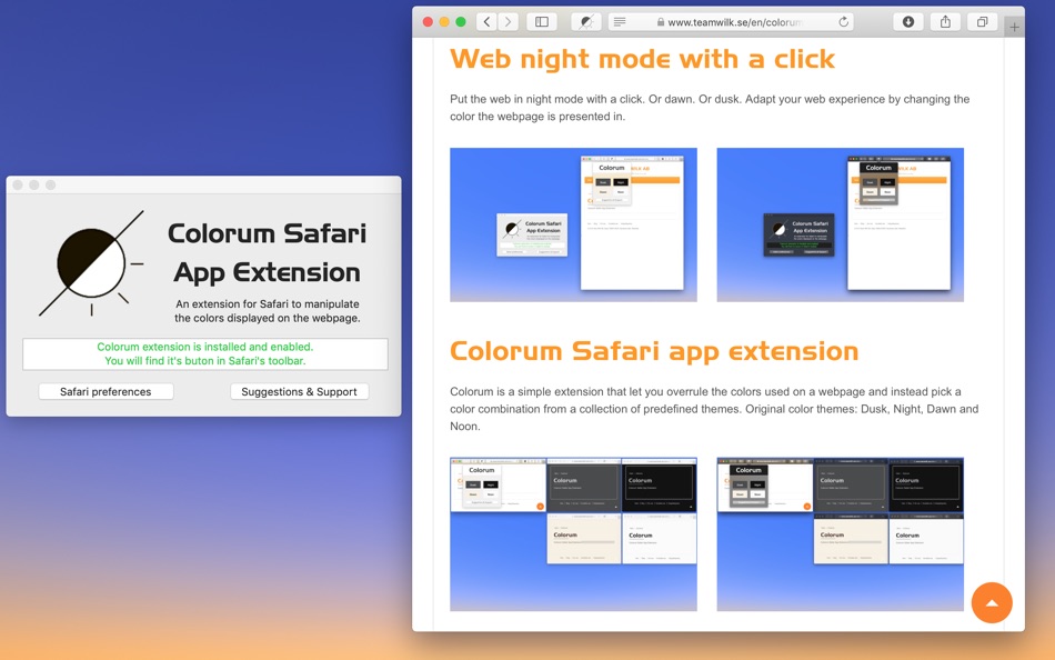 #1. Colorum (macOS) 由: Team Wilk AB