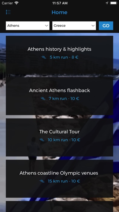 SightRunnin' Greece screenshot 2