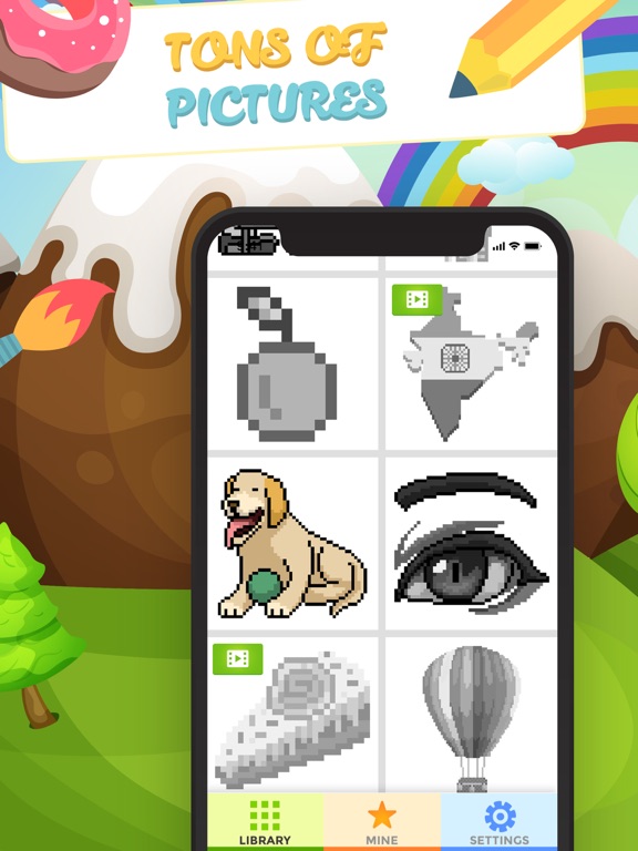 Screenshot #4 pour No Fill . Color by Number