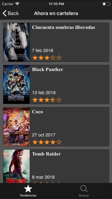 Screenshot #2 pour Films Board