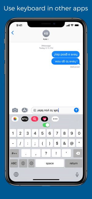 Upside down text keyboard(圖4)-速報App