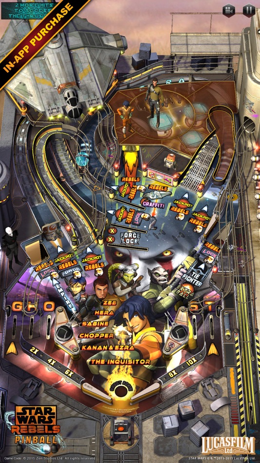 #10. Star Wars™ Pinball 7 (iOS) Bởi: ZEN Studios