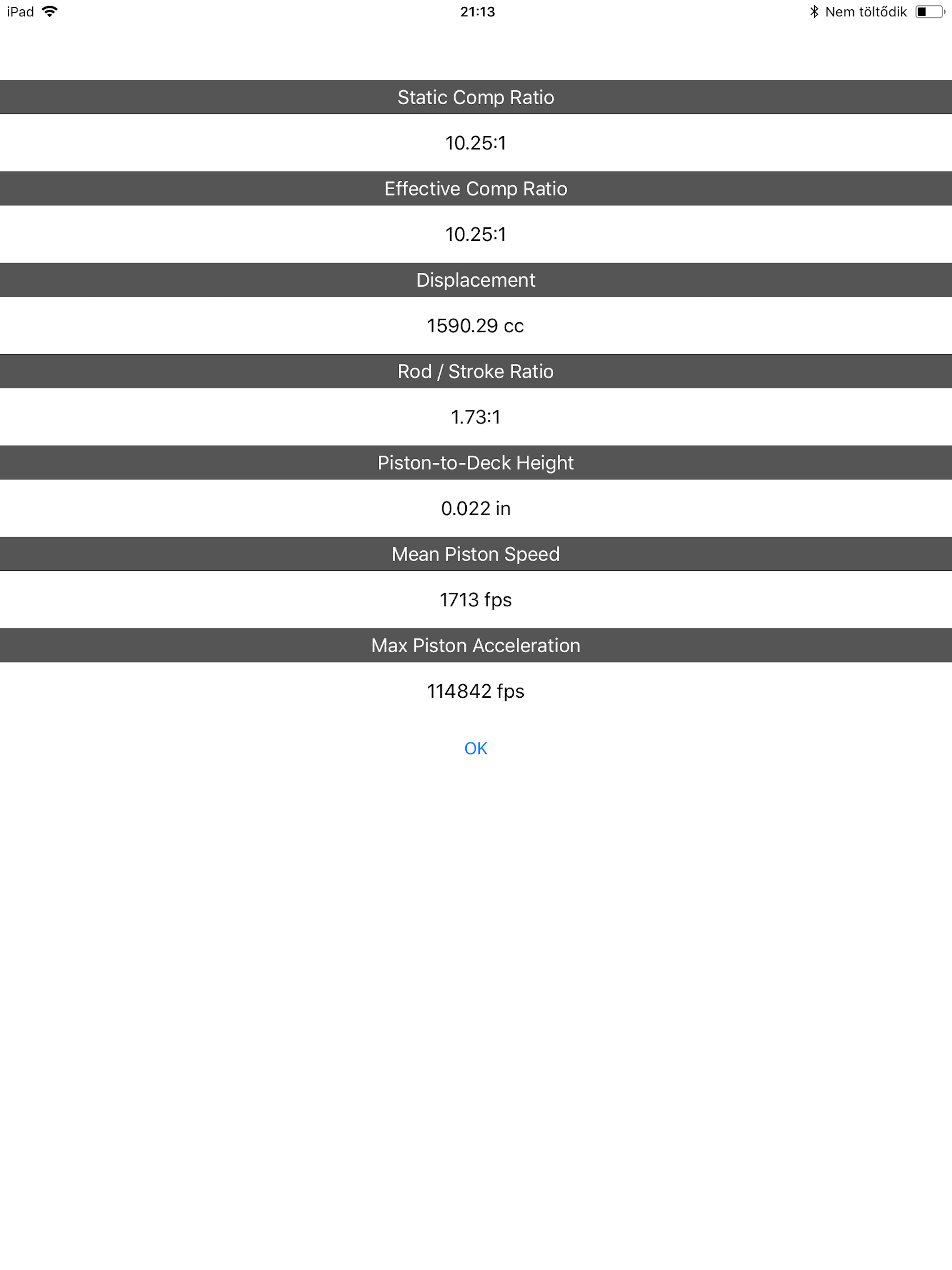 Compression Calculator