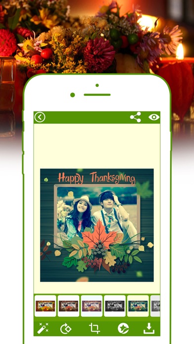 Thanksgiving Photo Frames App screenshot 4
