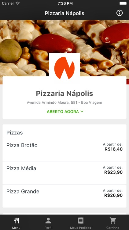 Pizzaria Nápolis Delivery