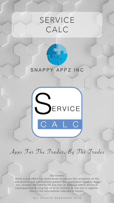 Screenshot #1 pour Service Calculator