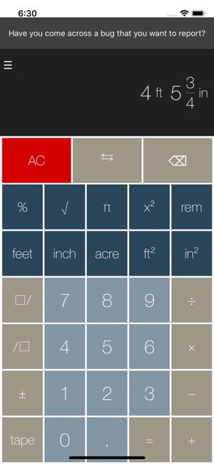 Feet&Inches Calculator(圖2)-速報App