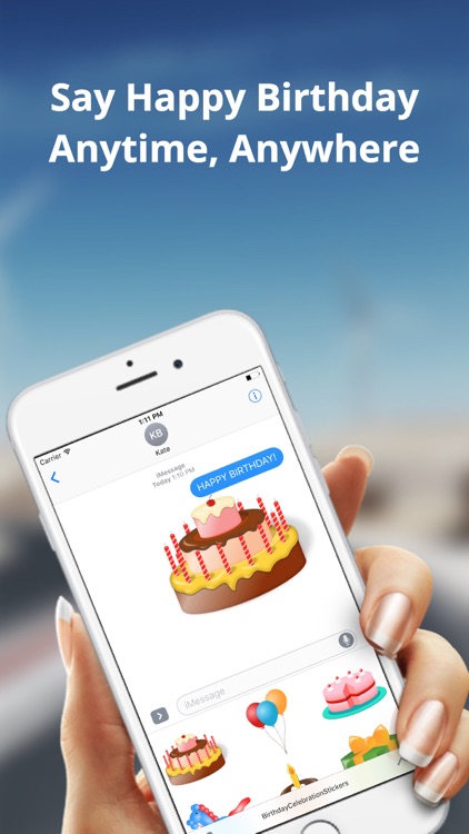 Happy Birthday Stickers Party Pack