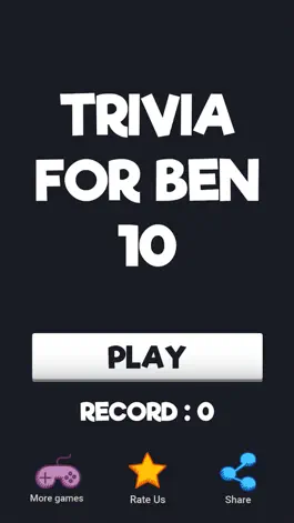 Game screenshot Trivia for Ben 10 hack