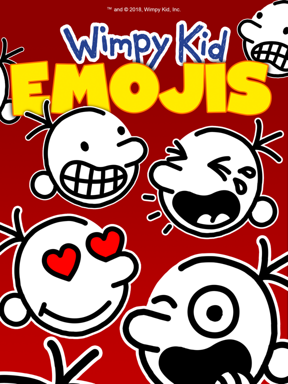 Screenshot #4 pour Wimpy Kid Emojis