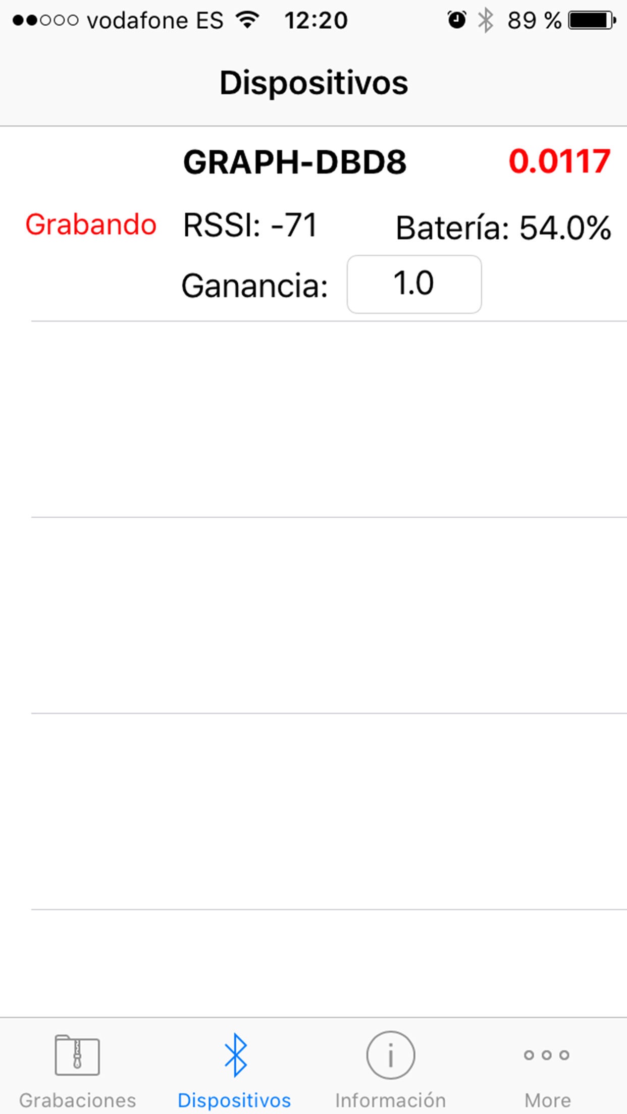 Screenshot 3 of Graphenano Glucosa