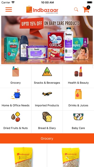 Indbazaar-Online Grocery Store screenshot 2