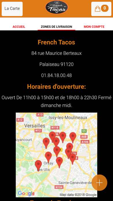 French Tacos iPhone screenshot 4 - Shopping app