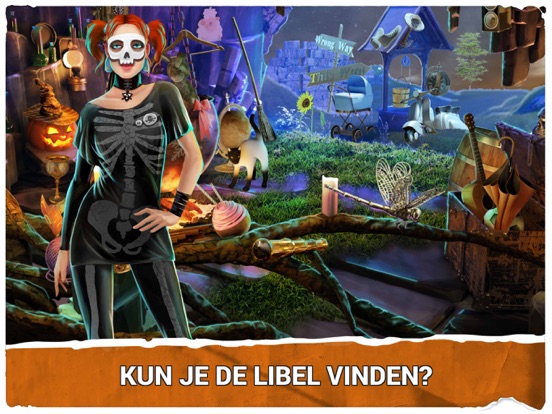 Verborgen Voorwerpen Halloween iPad app afbeelding 1