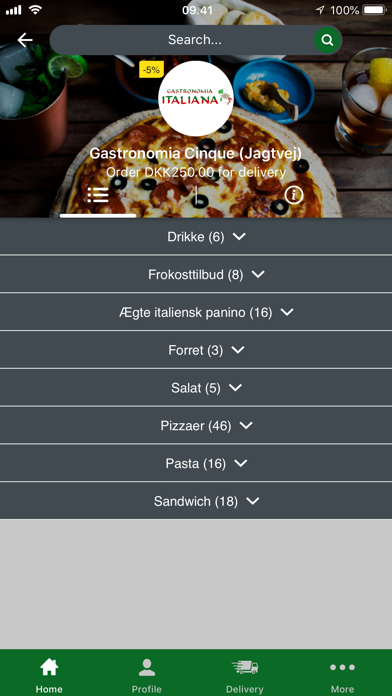 Screenshot #2 pour Gastronomia Italiana Danmark