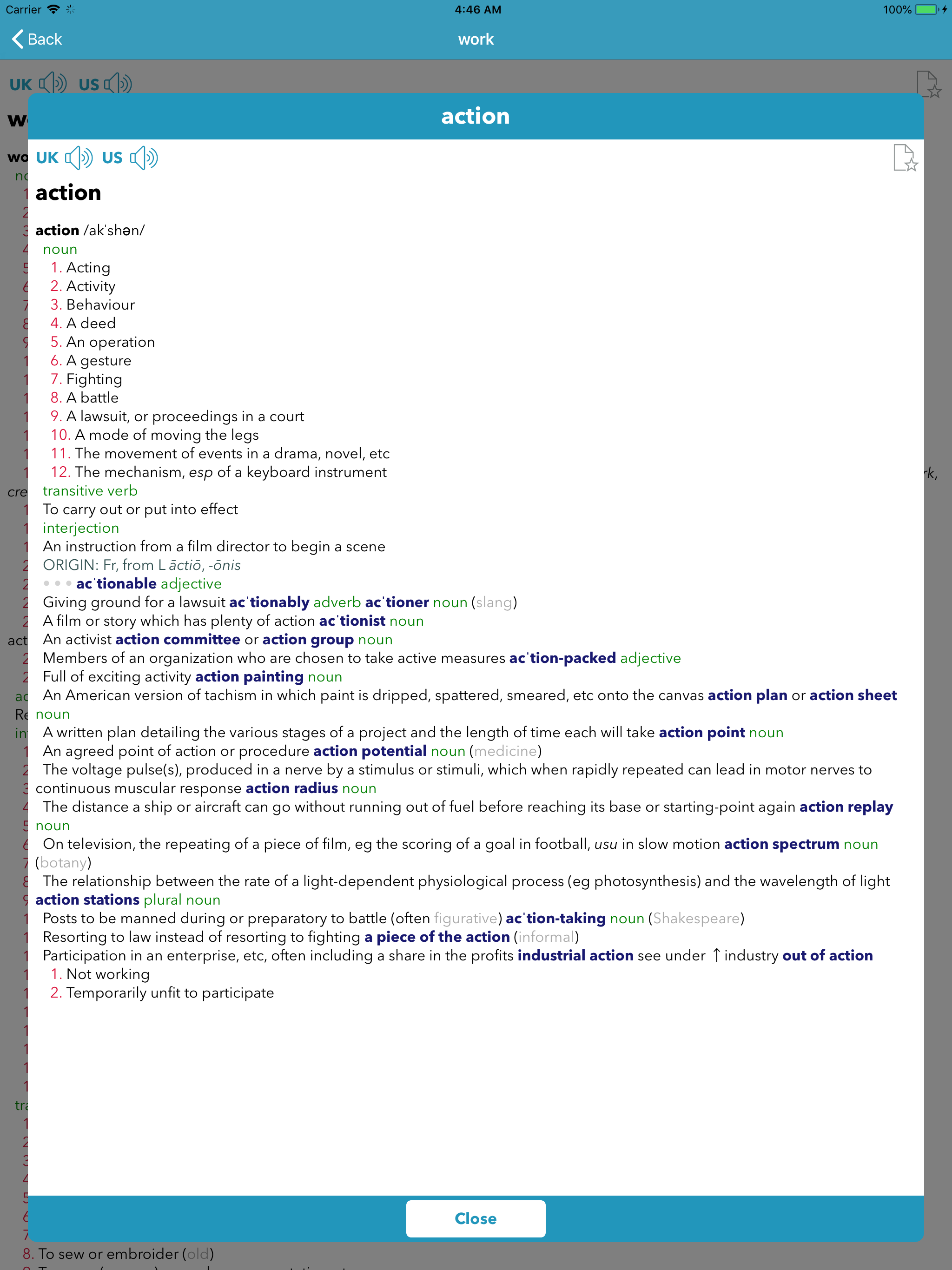 CDICT - Chambers Dictionary