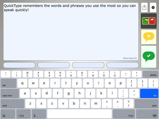 Screenshot #6 pour Quick Type AAC