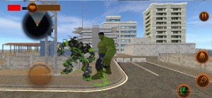 Superhero War vs Robot Rit screenshot #1 for iPhone