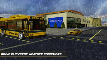 City School Bus Driving Game screenshot 3