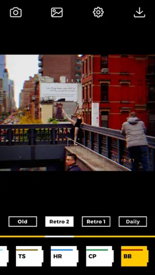 Скриншот Filmlike New York на iPhone 6