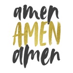 Amen Christian Stickers