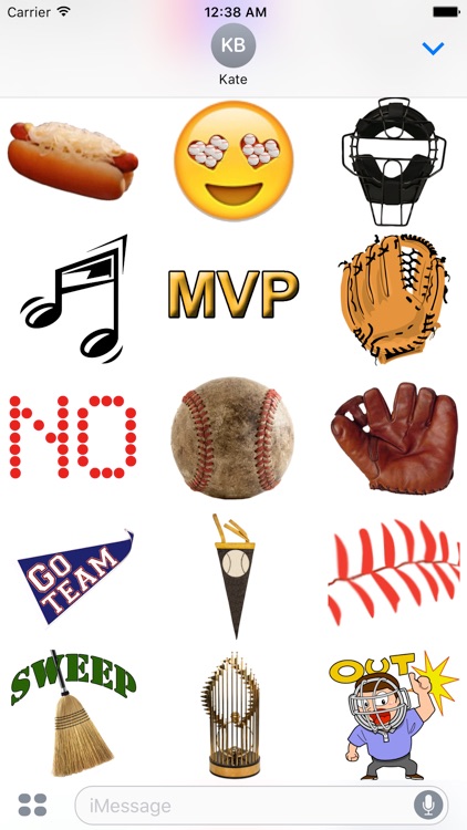 Boston Baseball Sticker Pack screenshot-4