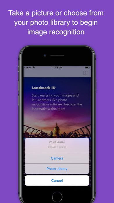 How to cancel & delete Landmark ID from iphone & ipad 1