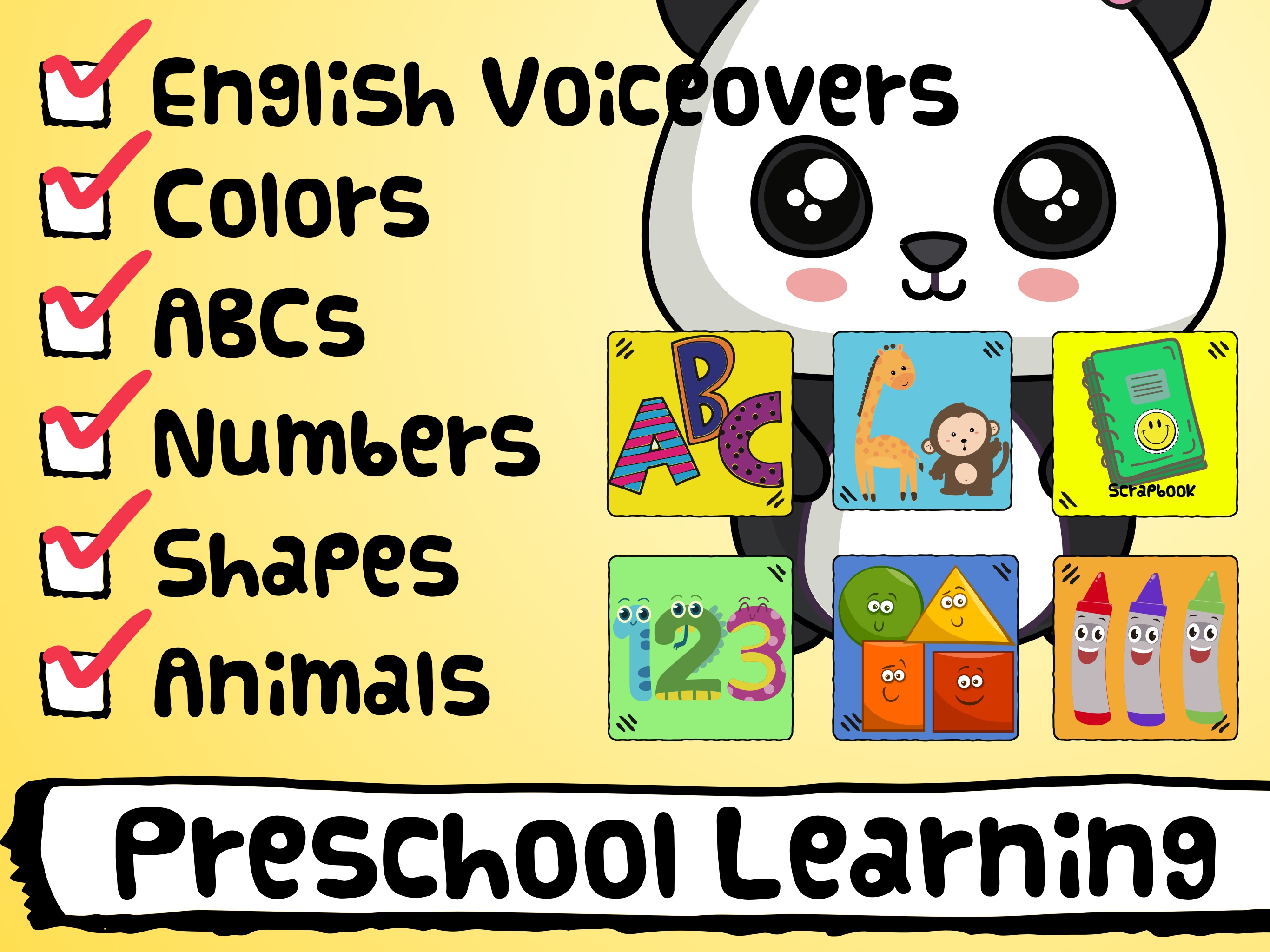 Panda Preschool Learning App screenshot 12