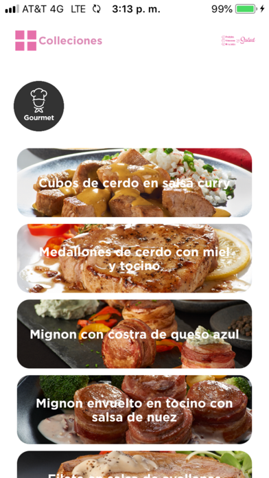 Recetario de Carne de Cerdo Me screenshot 3