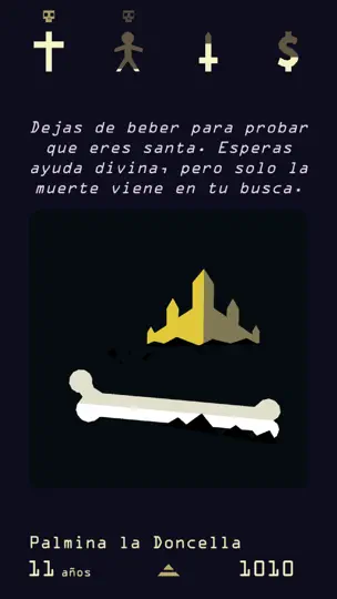 Captura de pantalla de Reigns: Her Majesty en iPhone 3