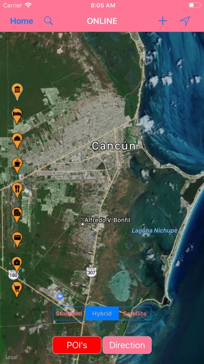 Cancun (Mexico) – Travel Map screenshot-4