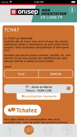 Game screenshot Mon orientation en ligne hack