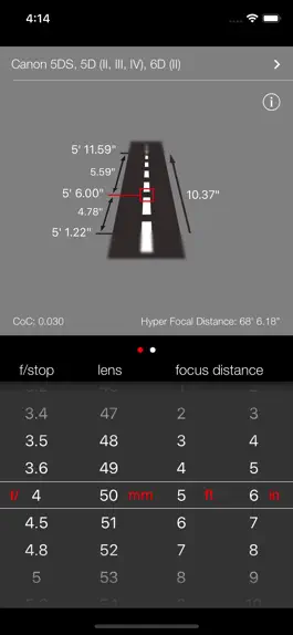 Game screenshot Simple DoF Calculator mod apk