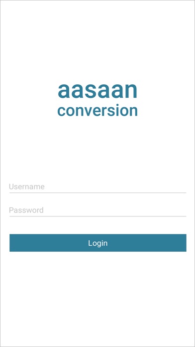 aasaan conversion screenshot 2