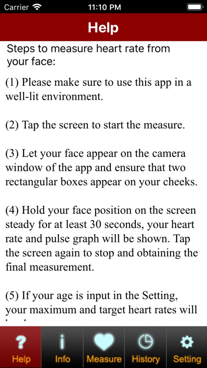 Facial Heart Rate (Free)