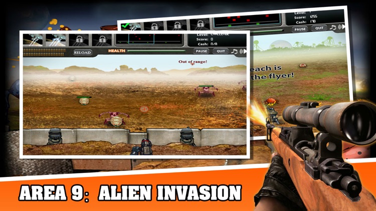 Area 9 War:Alien Invasion screenshot-3